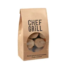 Бруски для копчения, Олива, Chef Grill, 800 г