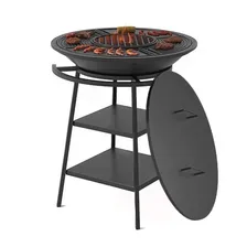 Чугунный Fantastic Grill Везувий D 700 (чаша+подставка+плита Gurman D700+крышка)