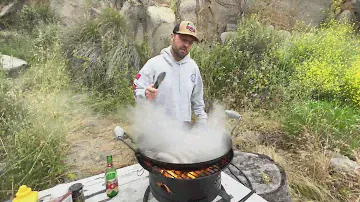 Overland Expo Trail Fire Grill Canceled for Life | Beer Boiled Bratwurst Recipe
