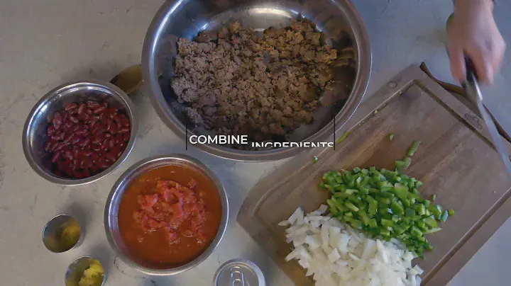 Tailgate Mug Chili on the Napoleon Portable TravelQ Grill