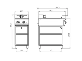 Фритюрница GRILL MASTER ФЖТЛФрЭ